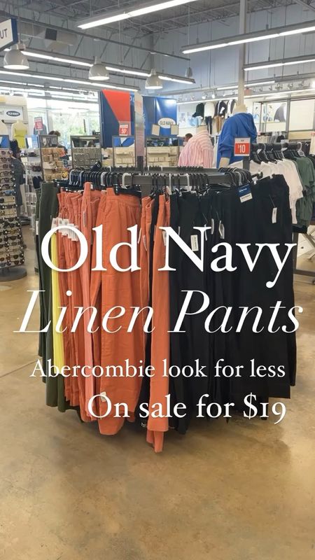 Like and comment “OLDNAVY2” to have all links sent directly to your messages. Loving these old navy linen pants saw some in store at a&f for way more. Available in 7 colors and lengths 👌
.
#oldnavy #oldnavystyle #linenpants #casualstyle #casualoutfit #summerstyle #summerfashion 

#LTKsalealert #LTKtravel #LTKfindsunder50