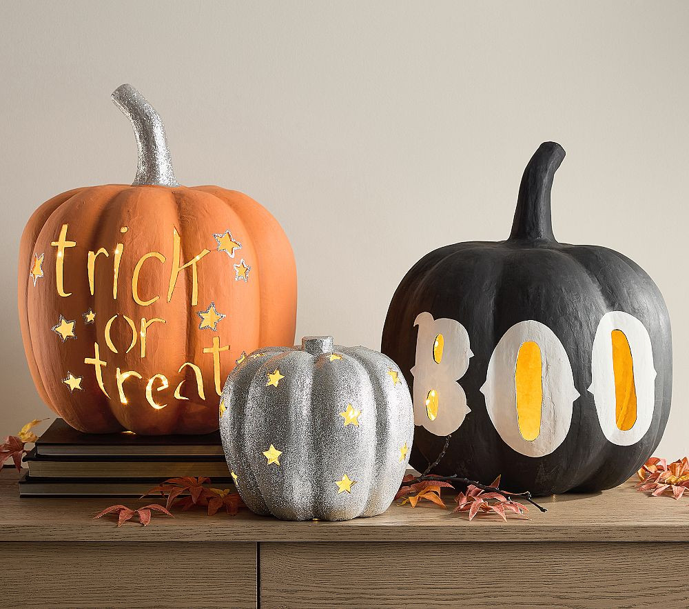 Pumpkin Luminaries | Pottery Barn Kids