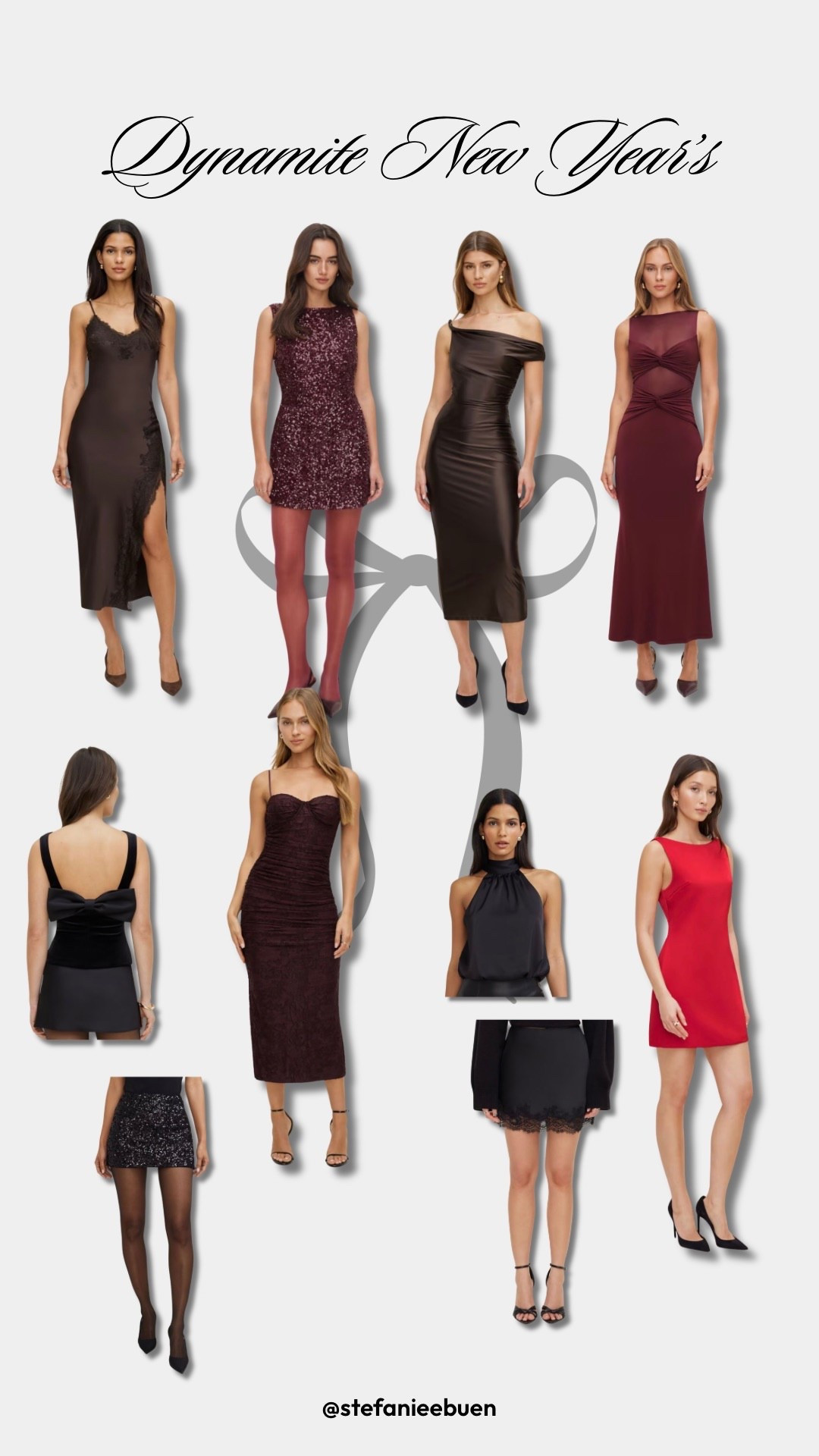 New Year’s outfits from Dynamite 