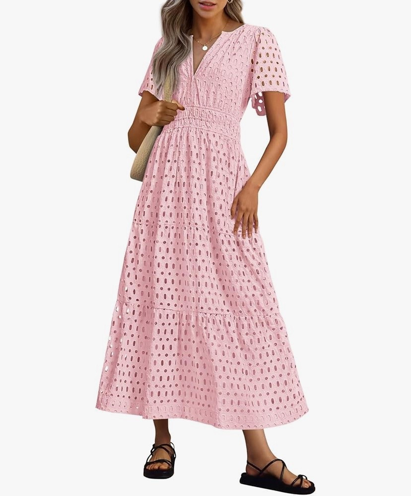Summer outfit - I love the long version of this maxi hollow out dress; comes in more colors, too 


#amazon #maxidress #summerdress #eyeletdress #whitedress

#LTKU #LTKStyleTip #LTKFindsUnder100 #LTKOver40 #LTKSeasonal