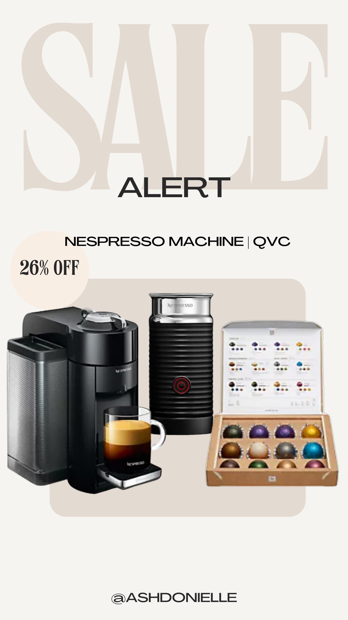 Sale Alert!! Nespresso Machine on QVC

nespresso, QVC sales, coffee lover gifts, gift inspo, espresso machine, home finds

#LTKHome #LTKGiftGuide #LTKSaleAlert