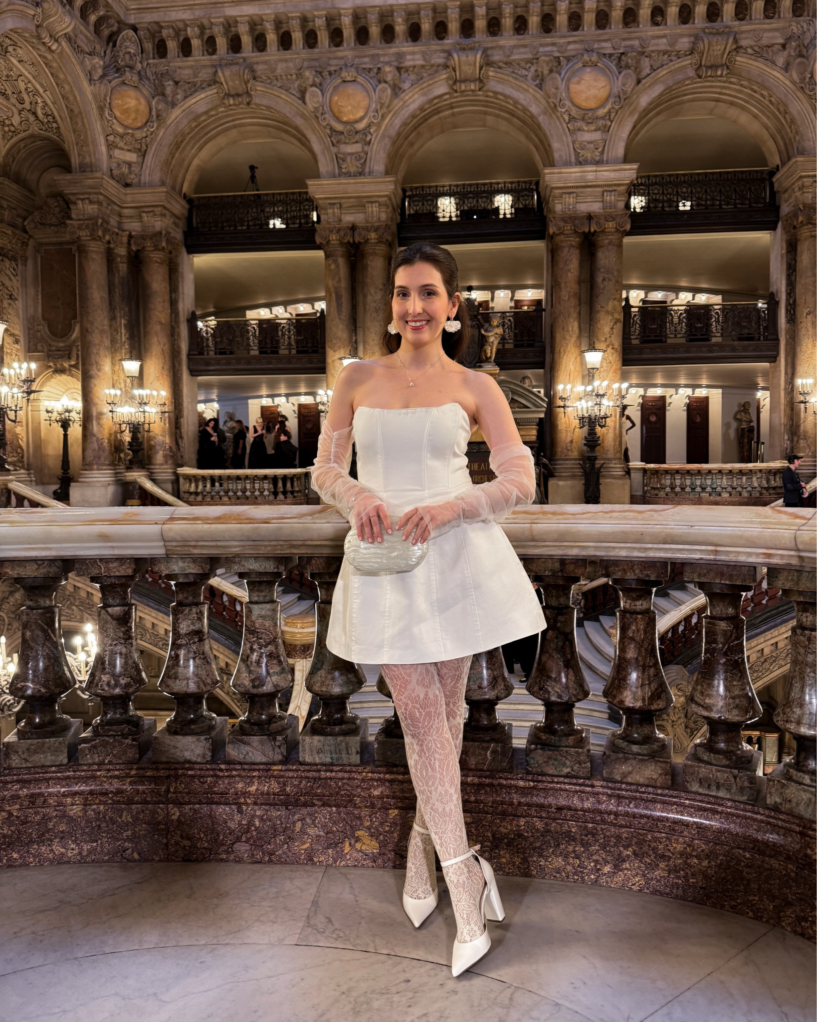 What I wore at Paris Fashion Week outfit no.2!

This outfit was inspired by Pantone’s colour of the year, Cloud Dancer. Each piece I chose reminds me either of clouds or dancers. I went for a total white look in different shades of white. 

This was the look I had the most hard time figuring out! As you can see from the inspiration picture I wanted something flowy but I couldn’t find something I liked that much. The challenge I gave myself this time was that everything I’ll buy has to be from Vinted. And even though there were countless of white flowy dresses nothing spoke to my heart till I found this one! The shape of it reminds me of a tutu!

#ltkfashionmonth #parisfashionweek