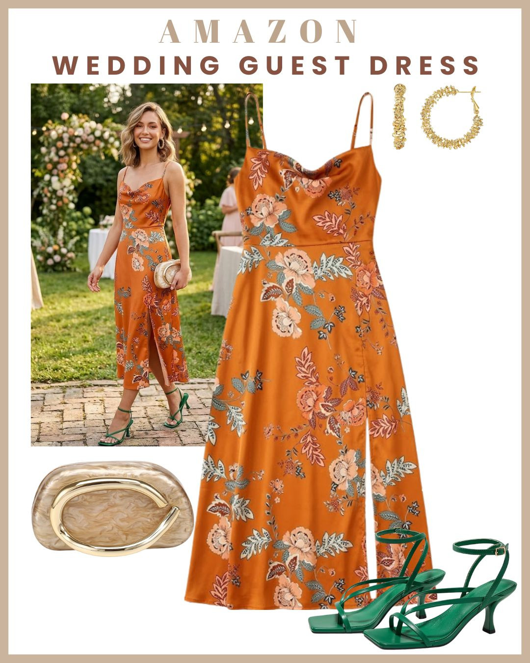 Wedding guest dresses that look $$$ (but aren’t) 💐
Found the dreamiest Amazon dresses that are perfect for weddings — elegant, flattering, and budget-friendly 🙌

1️⃣ Flowy maxi dress for a romantic, timeless vibe 💫
2️⃣ Satin midi dress for sleek, elevated elegance ✨
3️⃣ Floral dress for a soft, feminine wedding guest look 🌸

Perfect for day weddings, evening receptions, and everything in between — without breaking the bank 💌
To shop these dresses, comment “link” and I’ll DM you, or check the Amazon Storefront link in bio 🛍️💌

(Summer Wedding Guest Dress, Wedding Guest Outfit, Summer Wedding Outfit Ideas, Elegant Guest Dress, Floral Wedding Guest Dress, Midi Dress Wedding Guest, Maxi Dress Wedding Guest, Garden Wedding Outfit, Beach Wedding Guest Dress, Outdoor Wedding Outfit, Pastel Wedding Guest Dress, Light and Airy Dress, Chic Wedding Guest Style, Semi Formal Wedding Outfit, Evening Wedding Guest Dress, Romantic Dress Style, Flowy Summer Dress, Wedding Season Outfit, Sophisticated Guest Look, Summer Occasion Dress, Wedding Guest Outfit Inspiration) 

 #LTKootd #LTKSaleAlert #LTKWedding