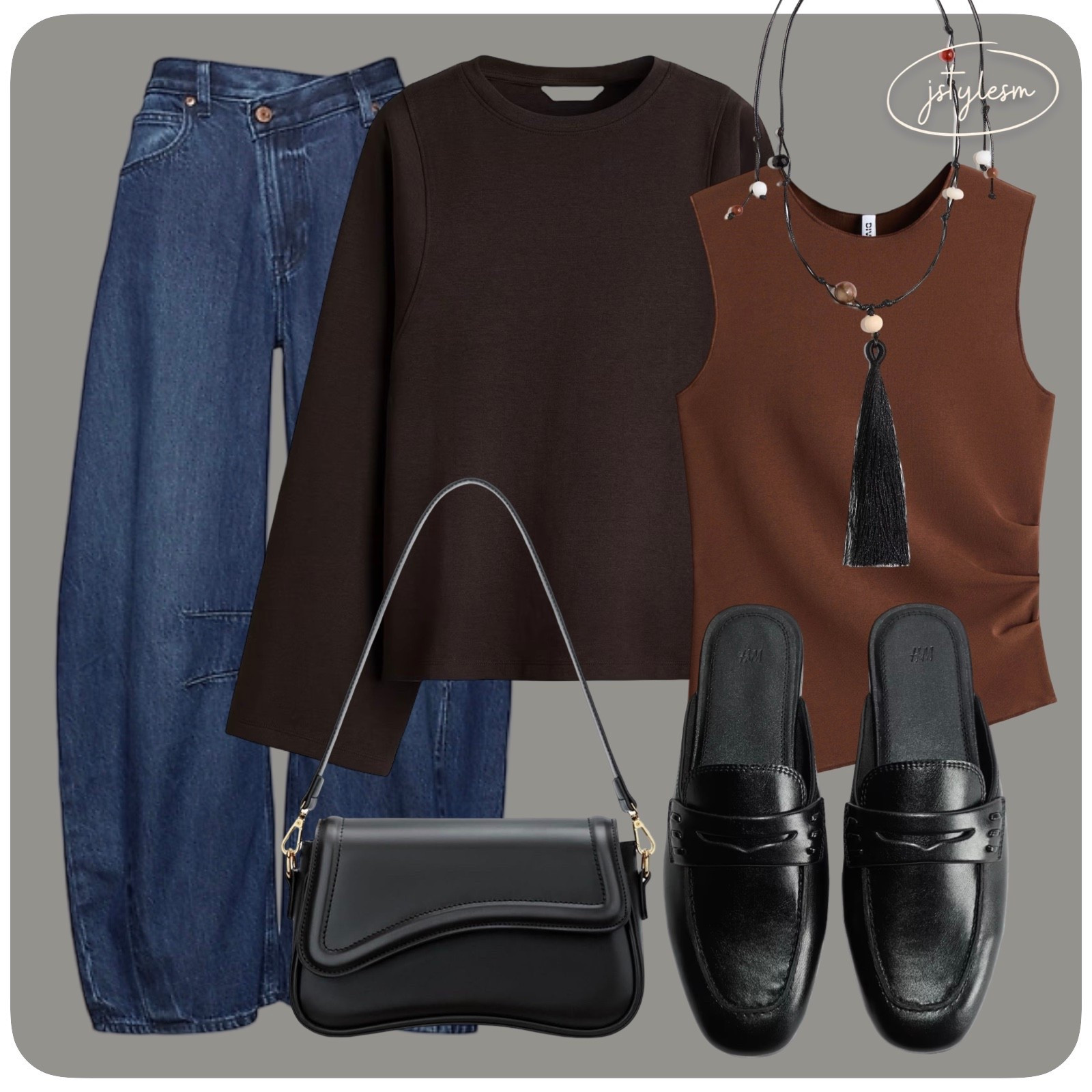 ways to style wide-leg jeans — effortless, elevated, and on repeat 🤎🖤
from chic neutrals to edgy layers, these are the outfits i’m reaching for all season. which look is your vibe: 1, 2, or 3?
save for later, share with your bestie & follow for more everyday outfit inspo ✨
#ltkmomlife #ltkootd #ltkgrwm