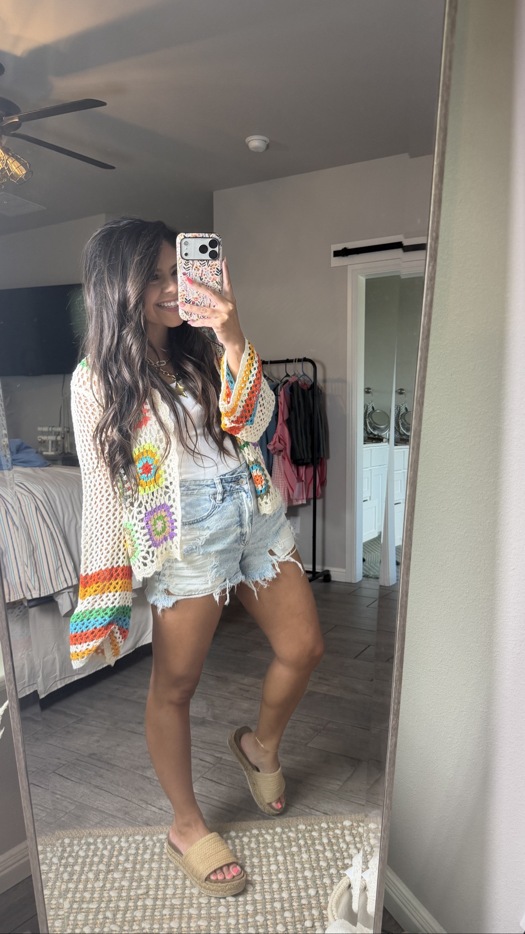 summer crochet cardigan   boho crochet cardigan   granny square cardigan   floral granny square cardigan   lightweight summer cardigan   open front crochet cardigan   colorful rainbow cardigan   arm coverage summer   breathable boho sweater   crochet cover up   bohemian summer style   trendy granny square   airy vacation cardigan   cute boho layering   playful colorful knit   light arm coverage cardigan

#LTKgrwm #LTKootd #LTKmomlife