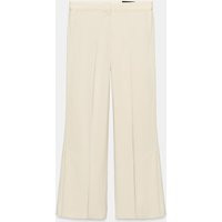 Zara - Zw Collection Wide Leg Pants - Mid-Ecru - Xs - Woman | Zara US