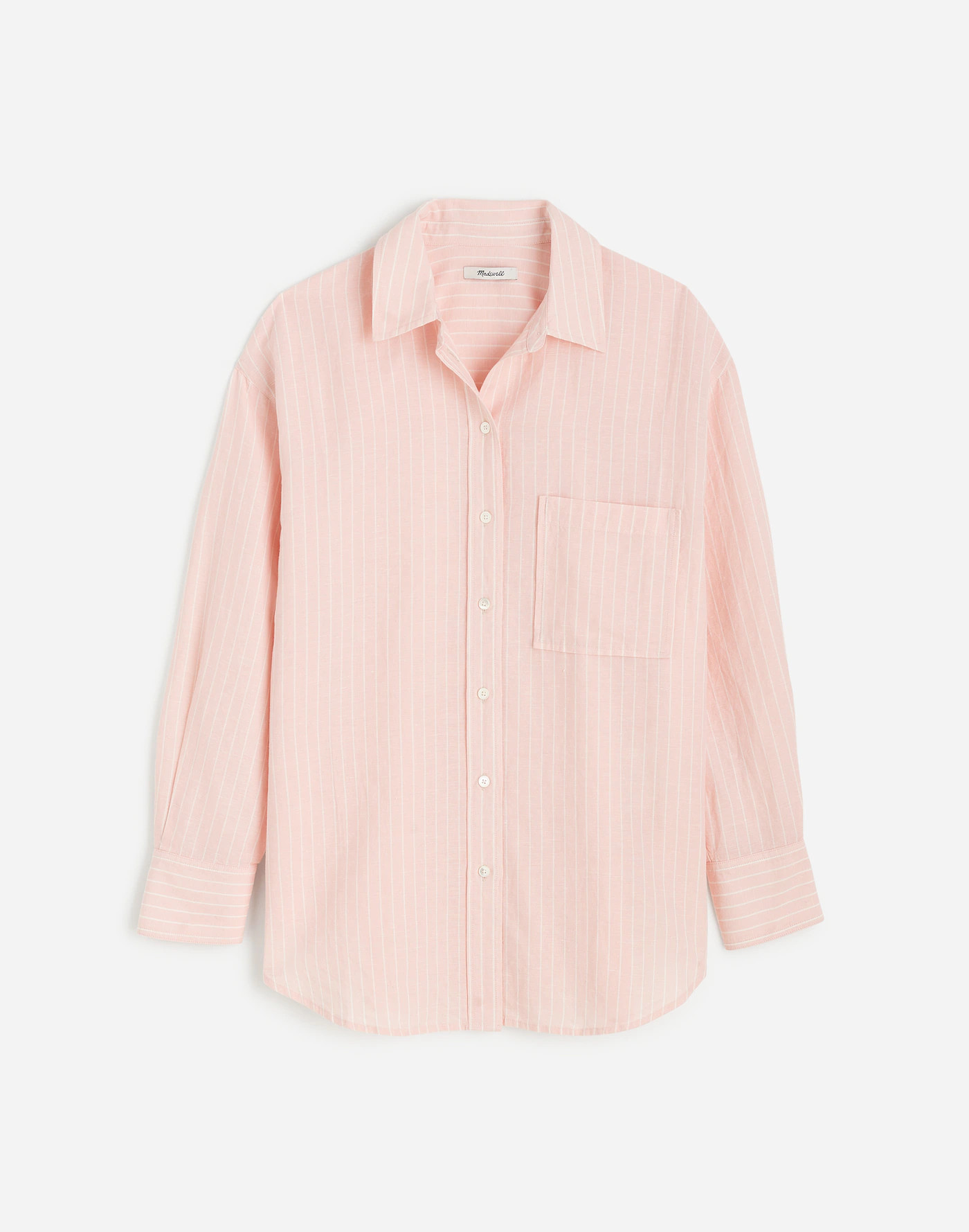 Oversized Button-Up Shirt | Madewell | Madewell