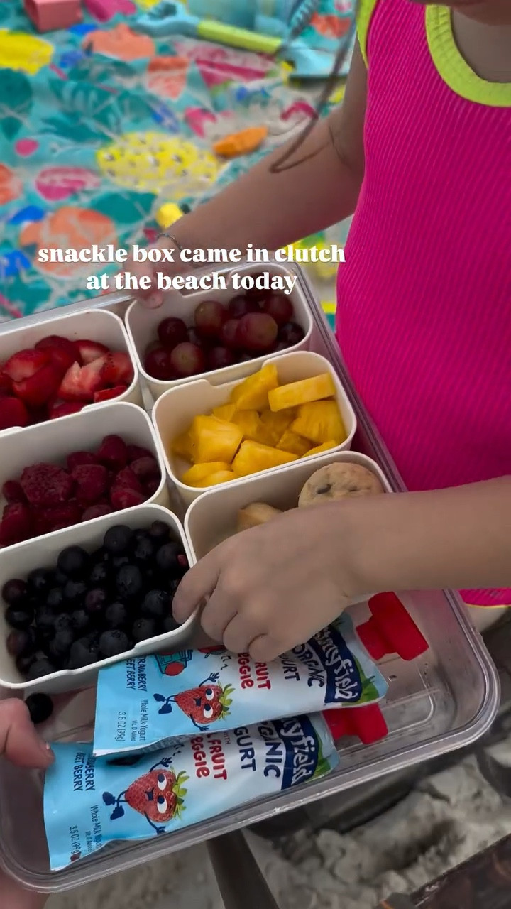snackle box came in clutch at the beach today