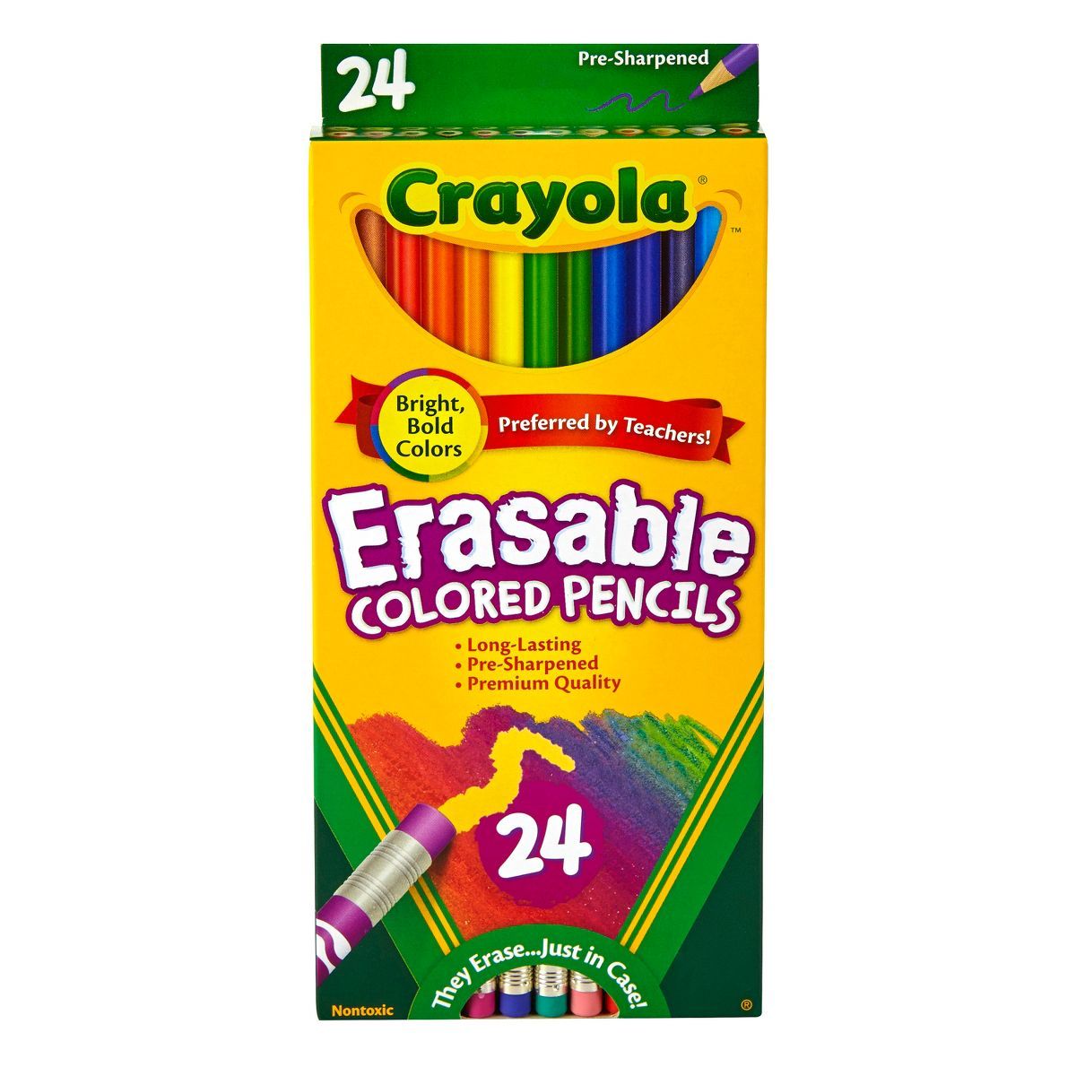 Crayola Erasable Colored Pencils 24ct | Target