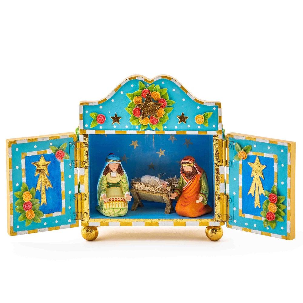 Patience Brewster Mini Nativity Retablo | MacKenzie-Childs