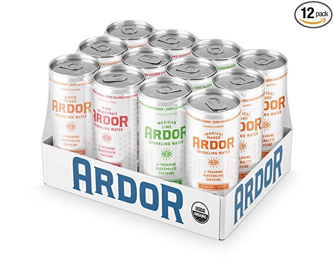 ARDOR 4 flavor TROPICAL variety pack [Tropical Mango/Mexican Lime/Pink Grapefruit/White Peach], F... | Amazon (US)