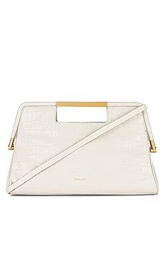 DeMellier London Seville Clutch in Off White Croc from Revolve.com | Revolve Clothing (Global)