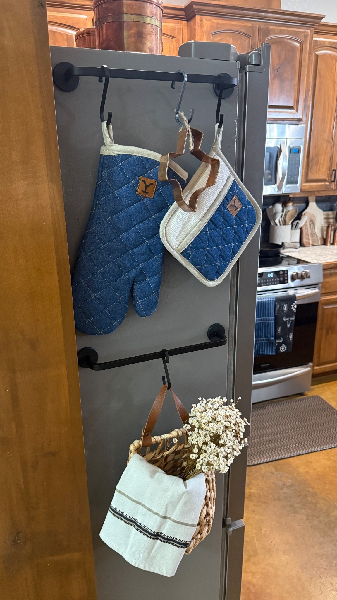 Added a little western flair to the side of our fridge! 🤠💙

#LTKHome #LTKSpringSale #LTKSeasonal