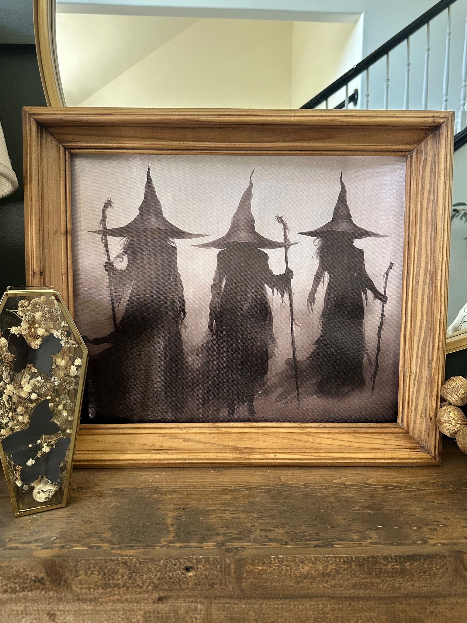 Creepy Witchy Wall Decor Posters Three Witches Vintage Witch Wall Art Decor Aesthetic Halloween Room Decor Witchy Wall Decor 

#LTKHome #LTKFindsUnder50 #LTKSeasonal