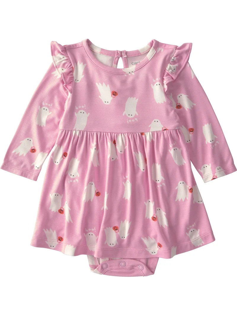 Carter's Child of Mine Baby Girl ComfySoft Dress, Sizes Preemie-12 Months | Walmart (US)