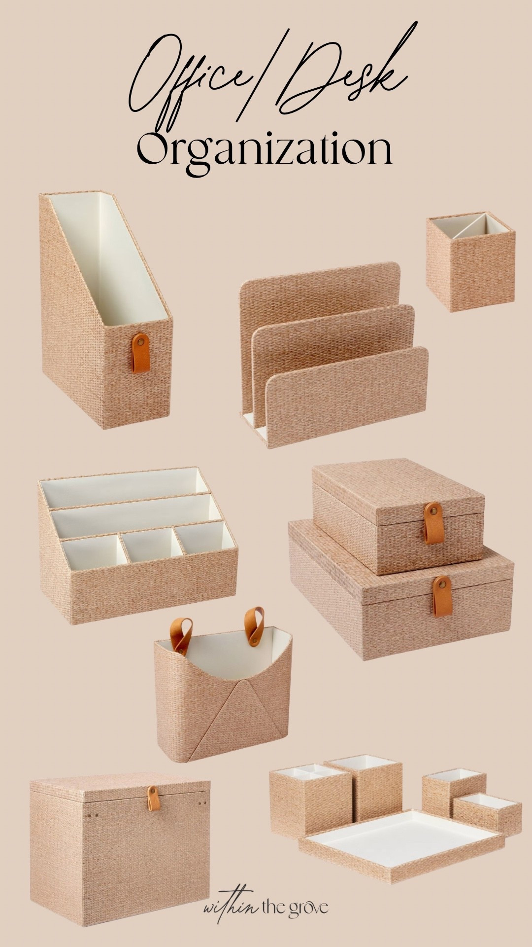 Office and desk organization 