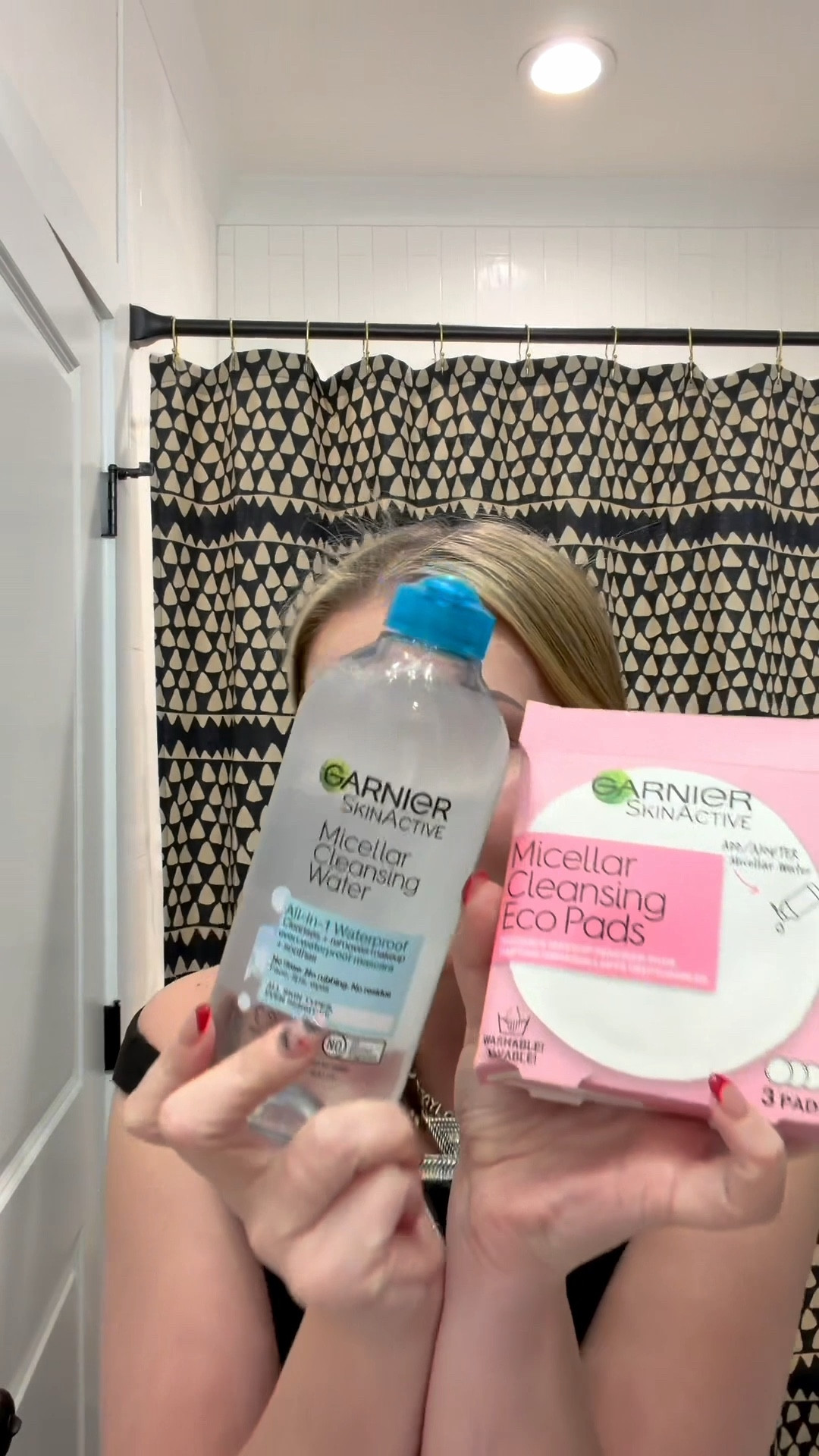 This stuff is so good!! 
GARNIER MICELLAR CLEANSING WATER & CLEANSING PADS 


#LTKBeauty