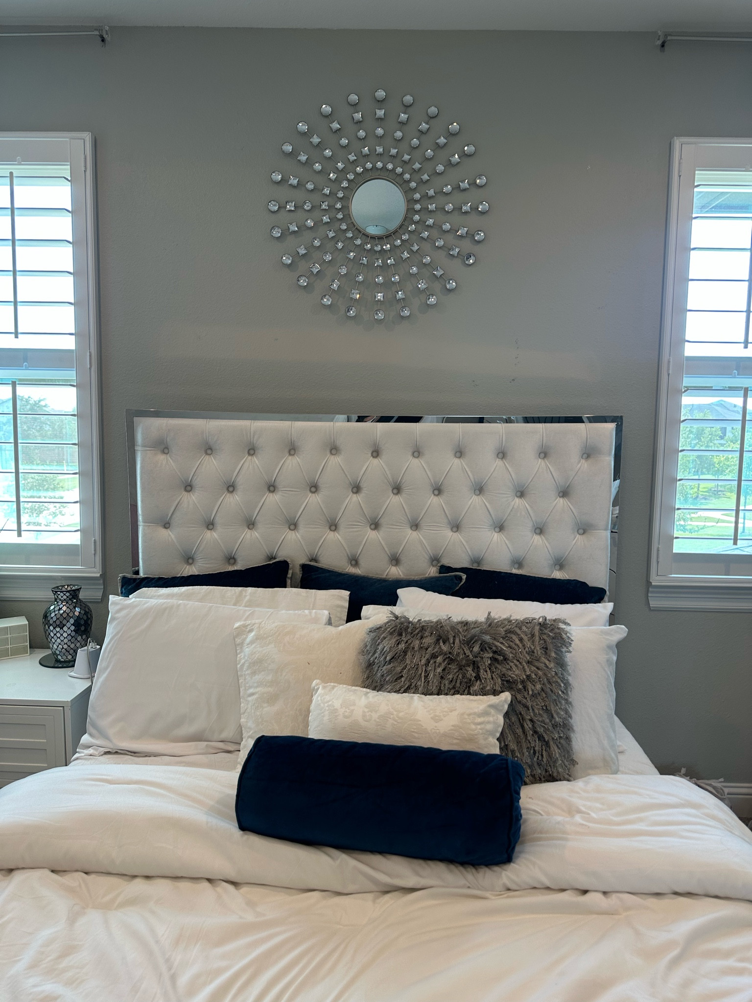 bed | bed frame | headboard | white | aesthetic | queen

#LTKhome #LTKFind #LTKxNSale