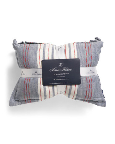 2pk 14x20 Indoor Outdoor Striped Pillows | TJ Maxx