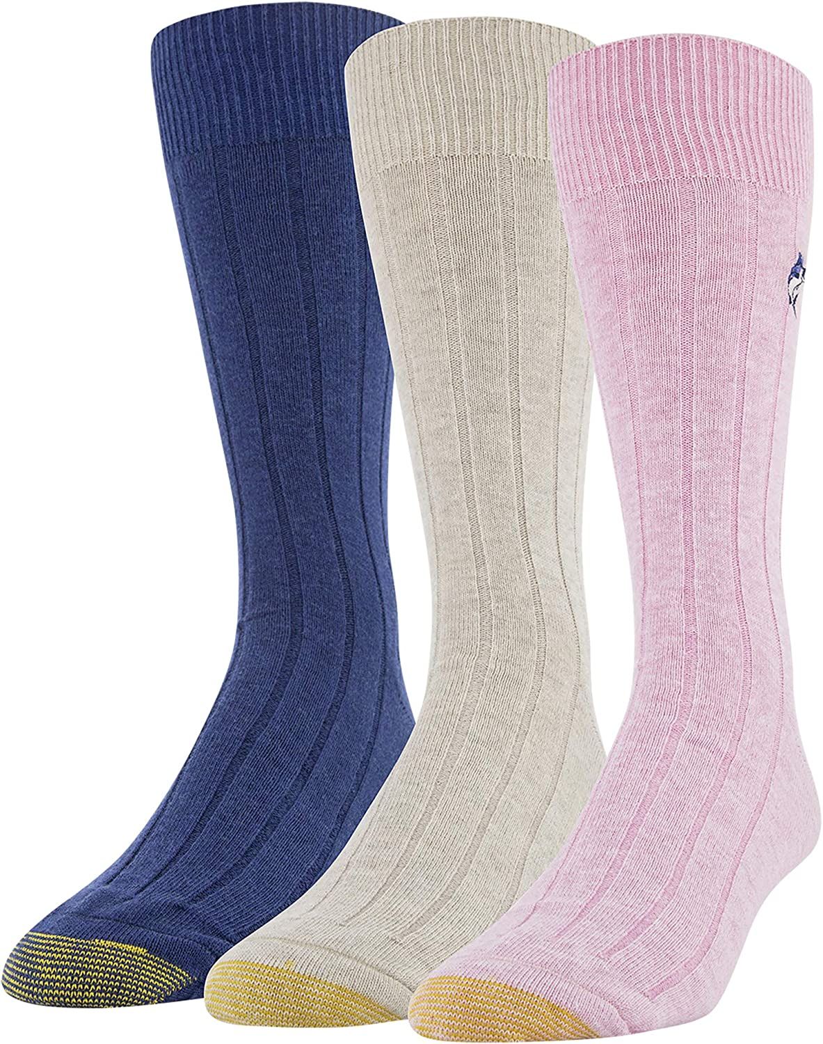 Gold Toe Men's Hampton Crew Socks, 3-Pairs | Amazon (US)