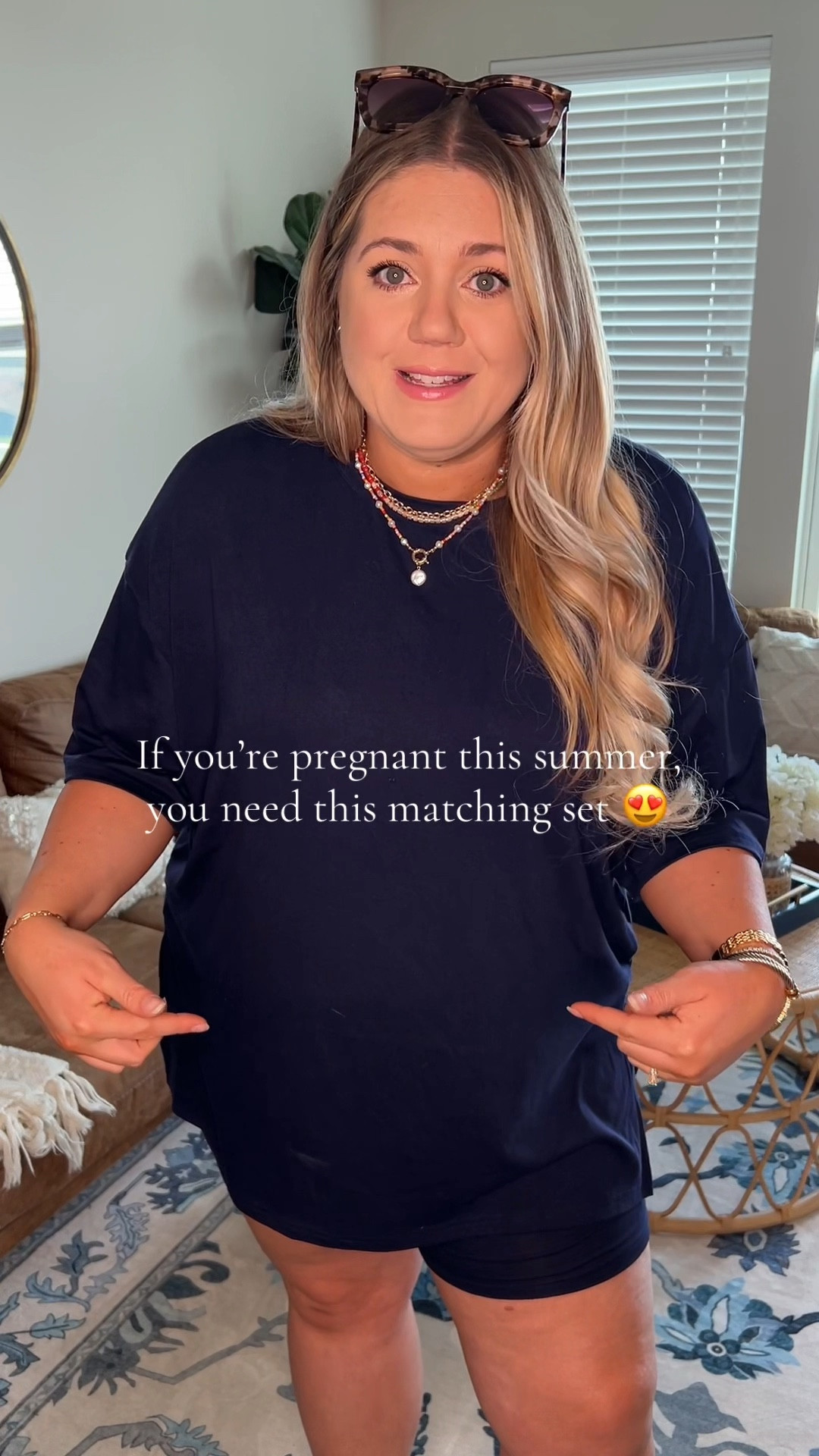 This set came in the mail a week ago and I've already worn it 3 times 🙃 It's so soft and comfy and a great go-to to throw on when you don't know what to wear! Because let's be real-getting dressed when pregnant is
HARD 😅
#matchingset #30weekspregnant #thirdtrimester #3rdtrimester #pregnantlife #pregnanttiktok #pregnanttok #pregnancytiktok #midsizefashion #midsizestyle #casualoutfits #casualoutfit

#LTKMidsize #LTKFindsUnder50 #LTKBump