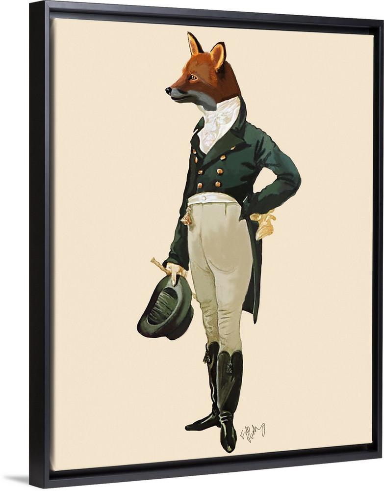 Dandy Fox Full Wall Art | Great Big Canvas - Dynamic