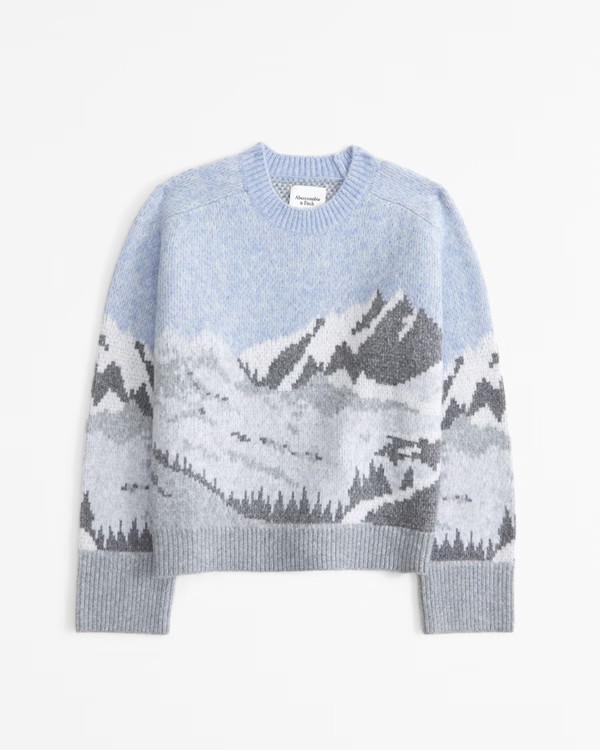The A&F Madeline Crew Sweater | Abercrombie & Fitch (US)