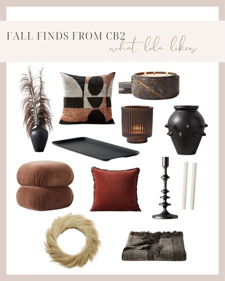 It’s officially September and fall decor is out in the stores! Here are some of my fall favorite pieces from CB2!

#LTKhome #LTKSeasonal