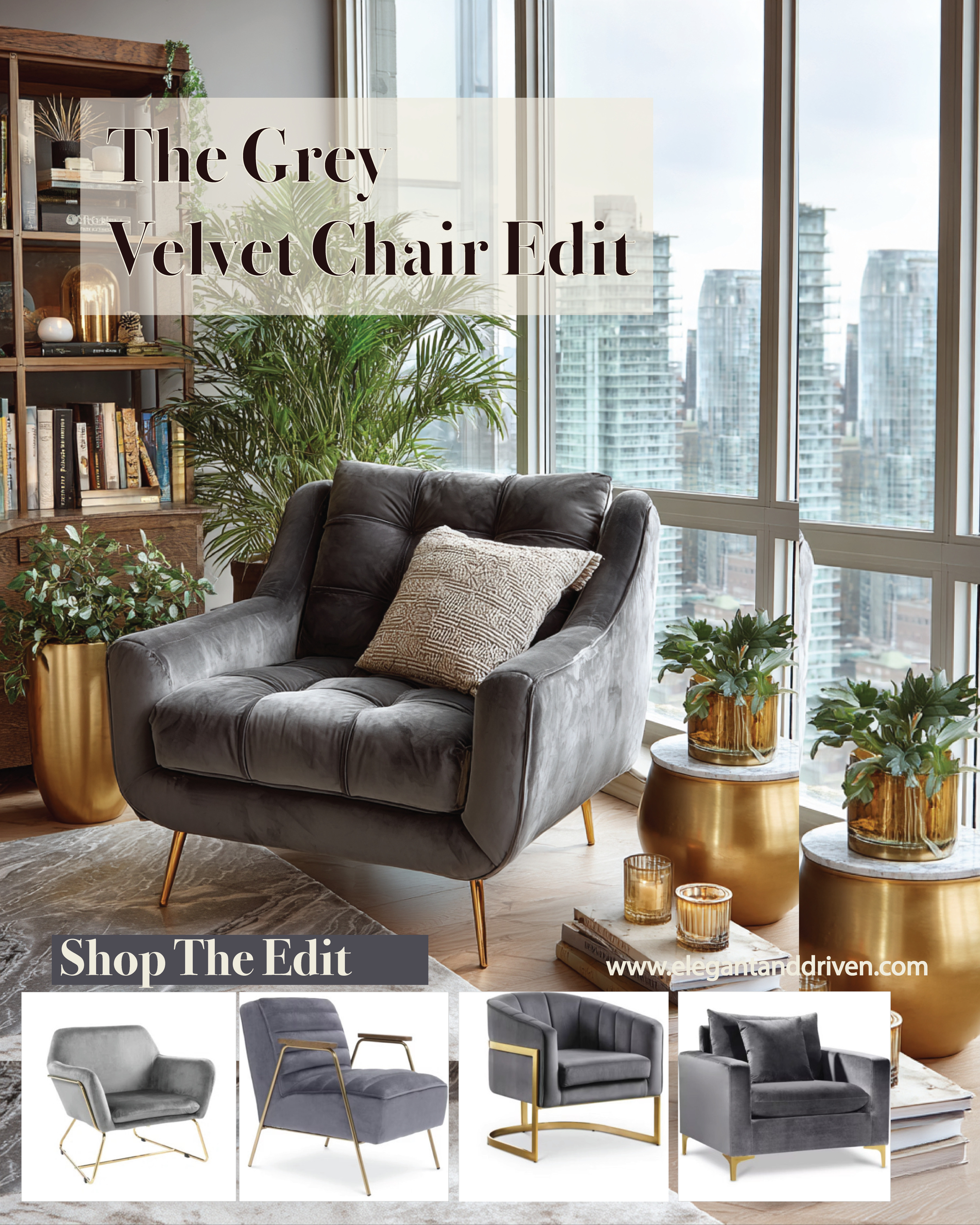 Modern, moody, and endlessly versatile — grey velvet complements any aesthetic.
From chic lofts to serene bedrooms, it’s a timeless investment in style.

🛋️ Shop The Edit:
Curated statement chairs in elegant shades of grey and smoke.
#GreyInteriors #VelvetChairs #HomeStyling #ModernLuxury #StatementPieces #DesignGoals 

 #LTKHome