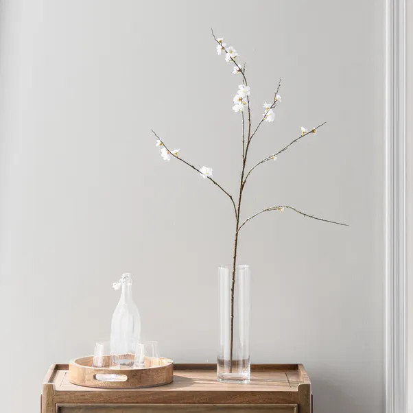 Artificial Cream Blossom Flower Stem | Dunelm (migrated)