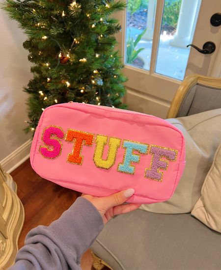 Amazon find! Only $20

Patchwork toiletry bag
Gift idea Christmas present
Gifts for her
Gifts for girls 
Preppy patch makeup cosmetic bag
Stoney clover 

#LTKunder100 #LTKwedding #LTKGiftGuide