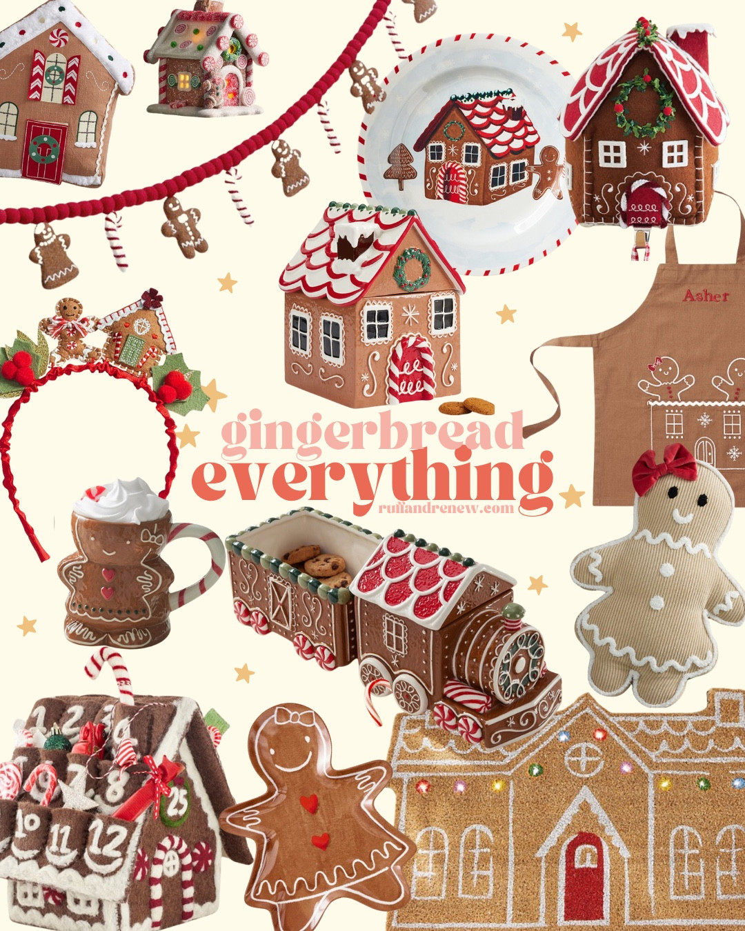 Gingerbread / gingerbread decor / Christmas decor / Christmas decorations / holiday decor / cozy Christmas / vintage Christmas / garland / Christmas trees / Christmas vibes / mantle decor / tree decor / Christmas entertaining / Christmas hosting / holidays for kids / Christmas decor for kids / family Christmas decor

#LTKSeasonal #LTKHome #LTKHoliday