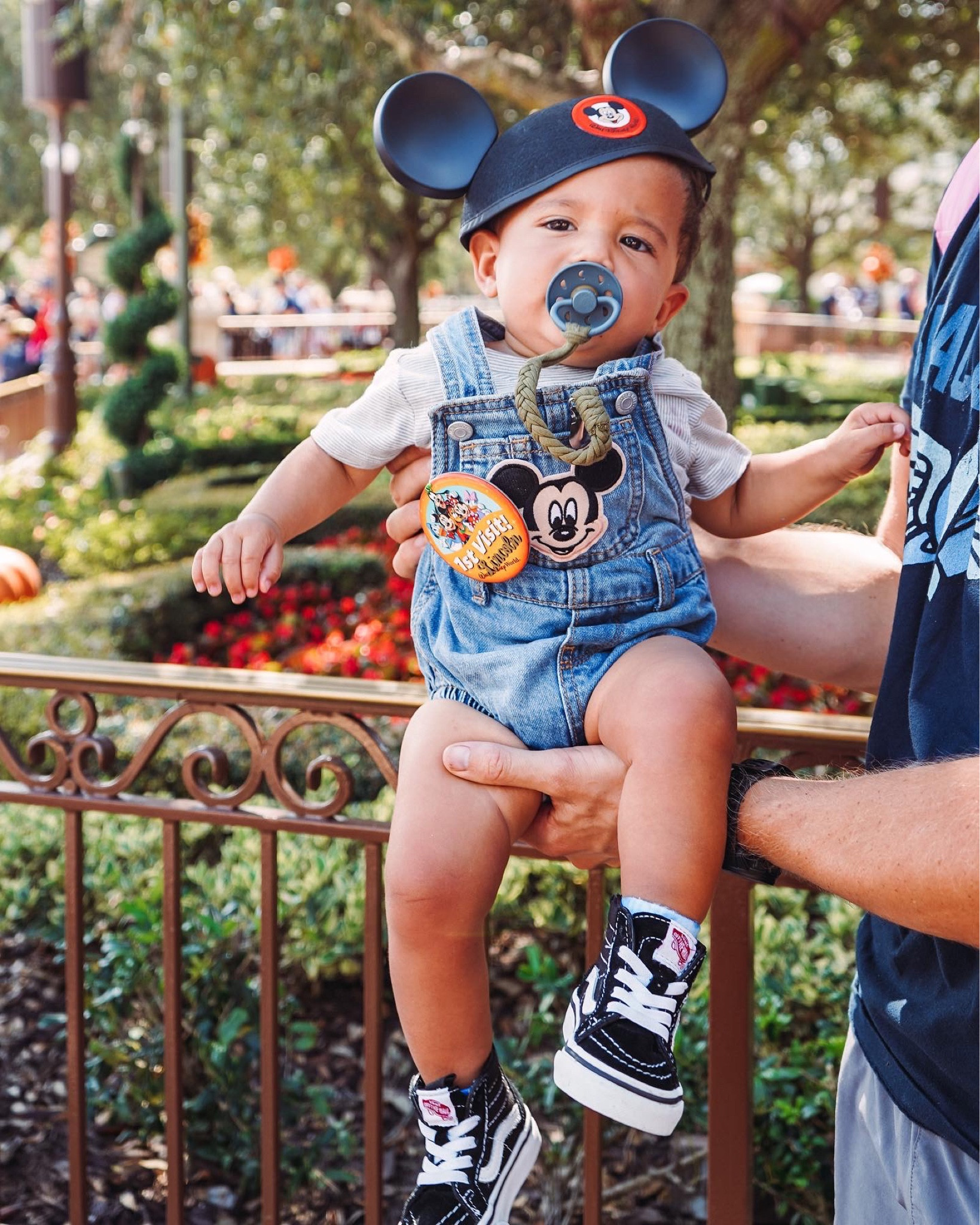 Disneyland Magic Kingdom Rainbow Black Disney Baseball Jersey Shirt