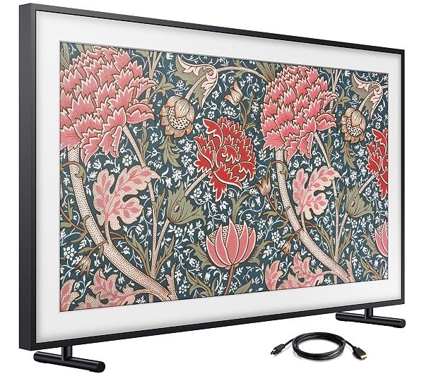 Samsung The Frame 43" QLED Smart 4K UHD TV with6' HDMI Cable | QVC