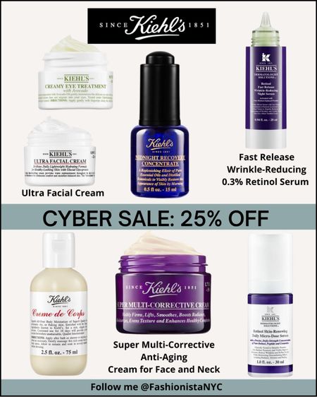 Cyber Sale now at KIEHL’S Skincare!!! 25% OFF site wide now!! 
Click any photo and save on everything 🎉🎉 

Follow my shop @fashionistanyc on the @shop.LTK app to shop this post and get my exclusive app-only content!

#liketkit #LTKHoliday #LTKbeauty #LTKunder50 #LTKU #LTKGiftGuide #LTKsalealert
@shop.ltk
https://liketk.it/3Xxn8