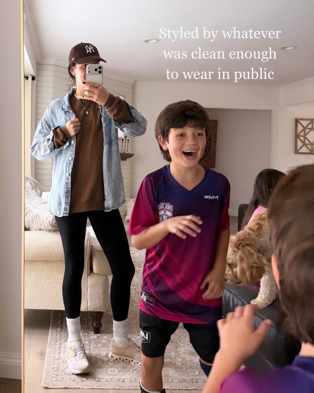 Sports mom outfit. This men’s sweatshirt is a fave. I have 3 colors and I believe it’s under $15. I grab a medium for length  

#LTKSaleAlert #LTKActive #LTKTall