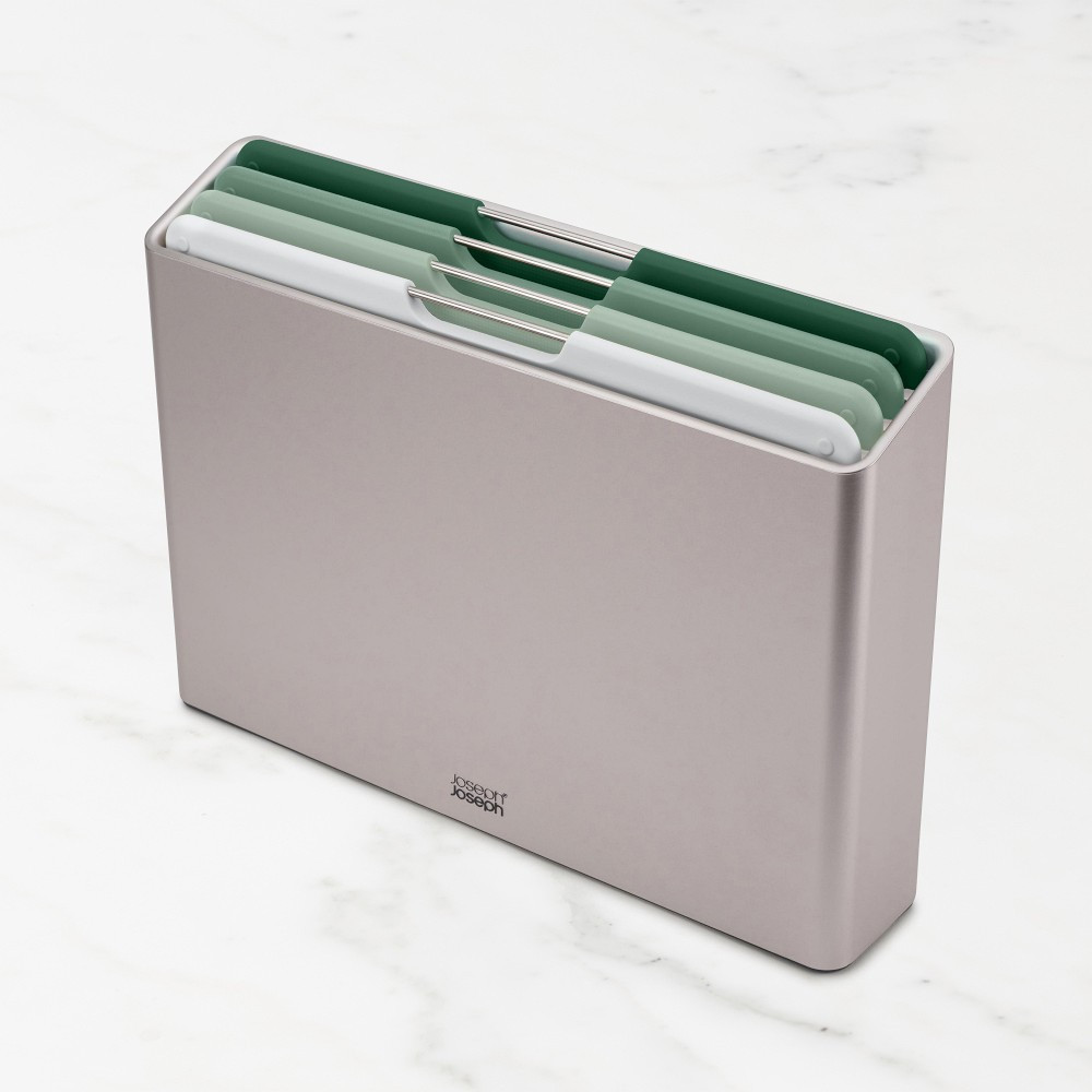Joseph Joseph Folio Large Chopping Board Set, Sage | Williams-Sonoma