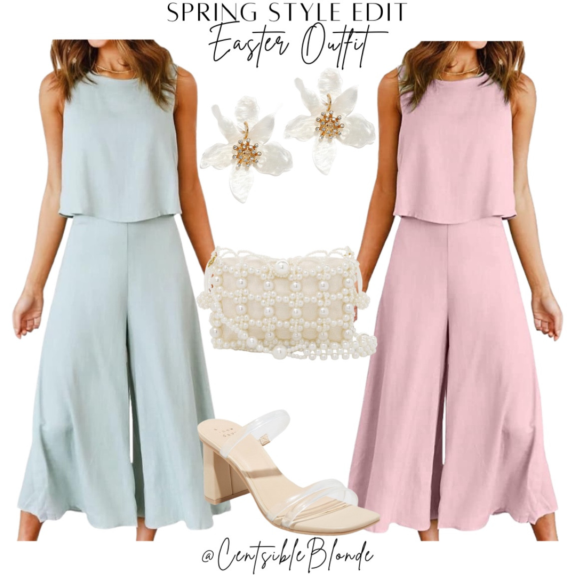 Easter outfit
Spring outfit
Pearl handbag
Clear sandals
Heeled sandals
Matching set
Two piece set
Floral earrings
Flower earrings
Church outfit
Brunch outfit


#LTKfindsunder50 #LTKitbag #LTKshoecrush