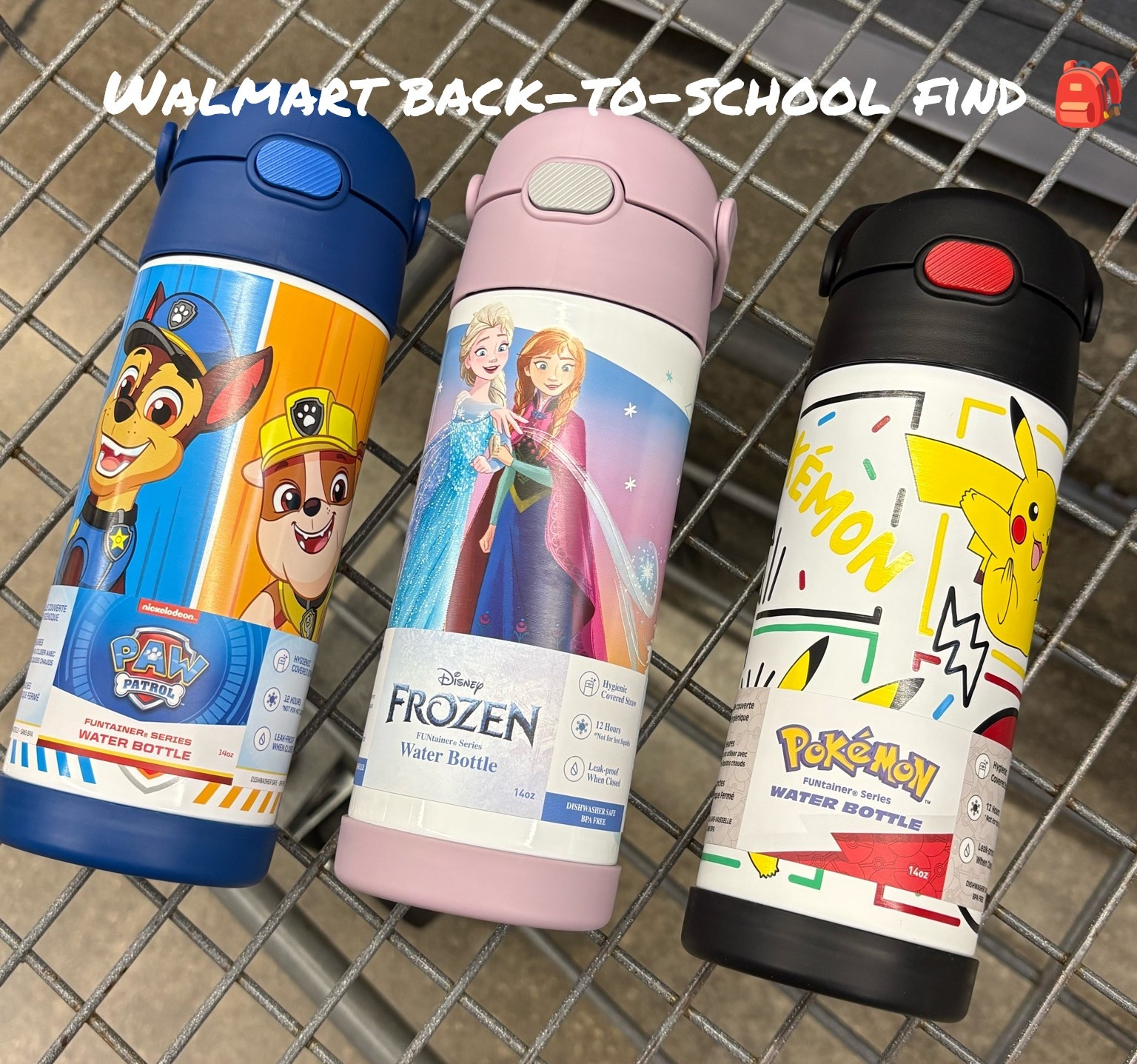 Thermos Kids Stainless Steel Funtainer Water Bottle with Straw, Dishwasher Safe, Leak Proof, Frozen, 14 oz

💧🎒 One of the best back-to-school essentials for kids is back!

I spotted these Thermos Funtainer Kids Stainless Steel Water Bottles at Walmart, and they’re perfect for keeping drinks cold all school day. My favorite is the Frozen design featuring Elsa and Anna, but I also found fun options with Paw Patrol and Pokémon, so there’s something for every kid!

These 14 oz Thermos Funtainer water bottles feature a stainless steel insulated design, flip-up straw, leak-proof lid, and are dishwasher safe, making them a practical choice for busy school mornings, daycare, sports, and everyday adventures.

At $16, they’re a great investment for your child’s back-to-school shopping list and a must-have school supply that they’ll use every single day.

❄️ Keeps drinks cold
💧 Leak-proof design
🧼 Dishwasher safe
🎒 Perfect for school, daycare & travel

#LTKKids #BackToSchool #Thermos #Funtainer #KidsWaterBottle #Frozen #Elsa #Anna #PawPatrol #Pokemon #SchoolSupplies #BackToSchoolShopping #LunchBoxEssentials #WalmartFinds #KidsEssentials #LTKFinds