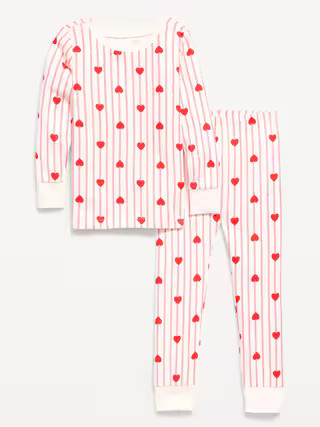 Printed Snug-Fit Pajama Set for Toddler & Baby | Old Navy (US)