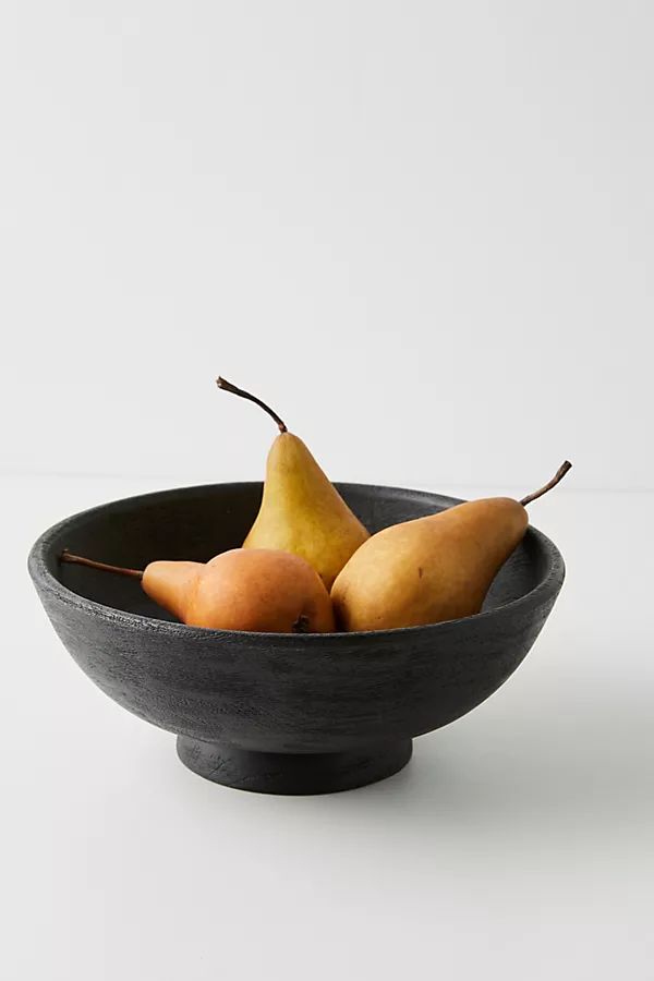 Ayla Decorative Bowl By Anthropologie in Black | Anthropologie (US)
