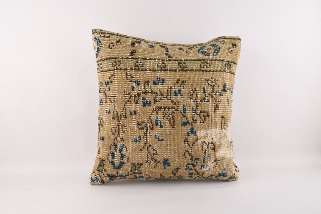 Ethnic Kilim Pillow, Turkish Kilim Pillow, Bohemian Kilim Pillow, Handmade Anatolian Pillow, Deco... | Etsy (US)