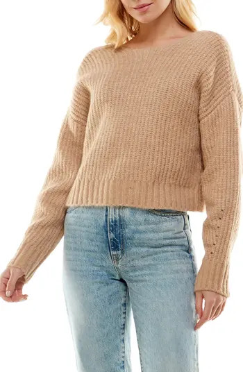 Fletcher Twist Back Knit Sweater | Nordstrom