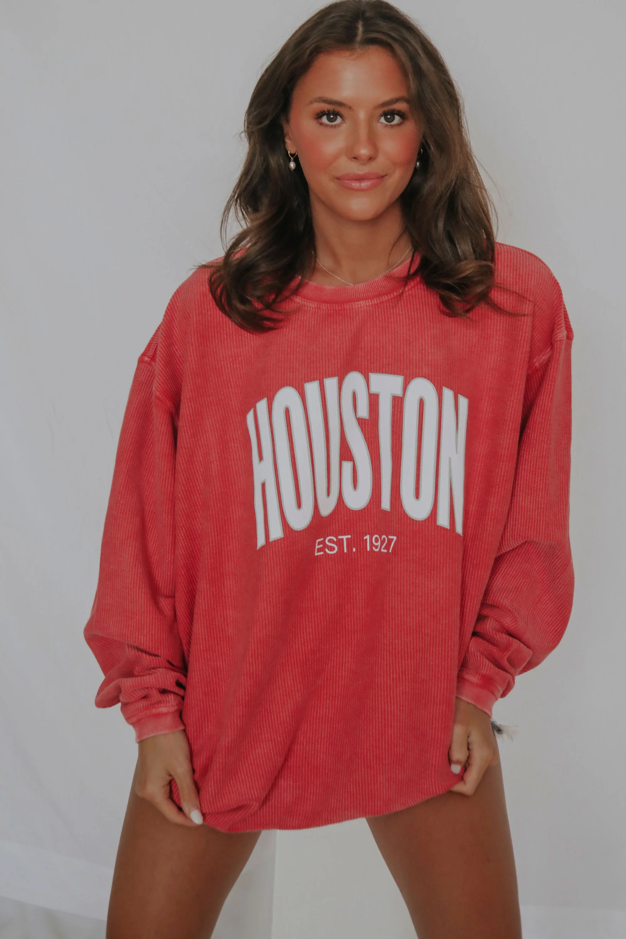 charlie southern: houston corded sweatshirt | RIFFRAFF