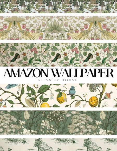 New wallpaper round up! We searched several patterns to find our favorite peel and stick wallpaper from Amazon!

Wallpaper, wall art, peel and stick, mural, vintage

#LTKhome
