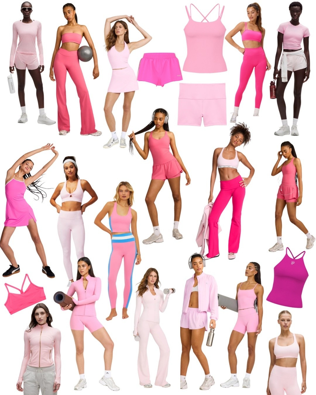Workout outfit inspo🩷🩷
#workoutset #ootd #inspo #pink