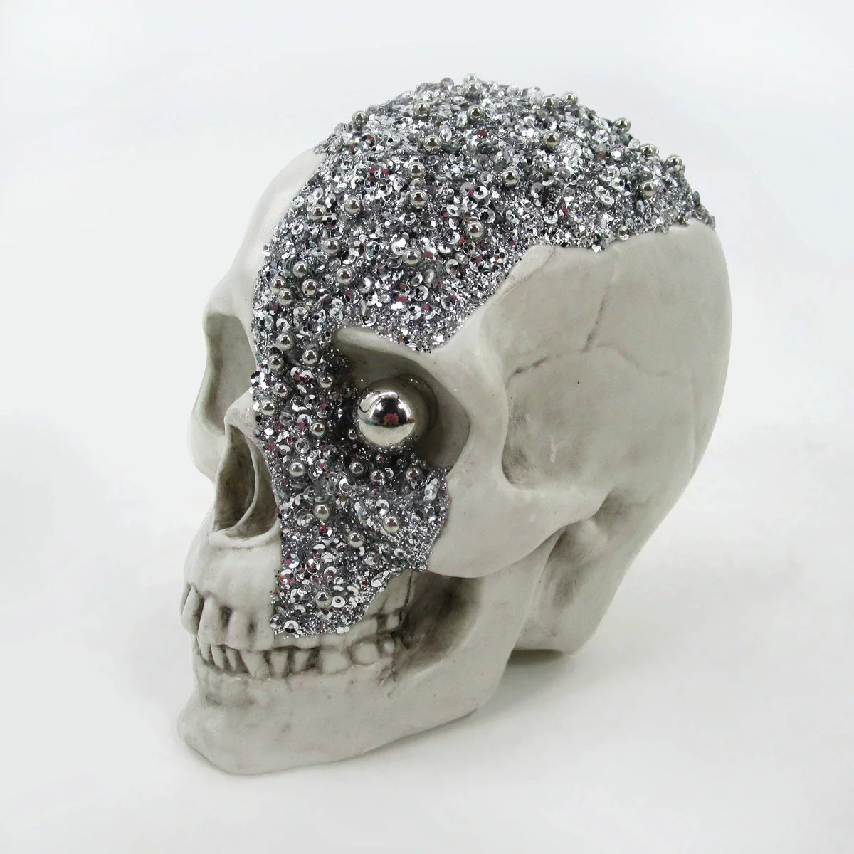 Halloween Skull Decorative Sculpture White - Bullseye's Playground™ | Target