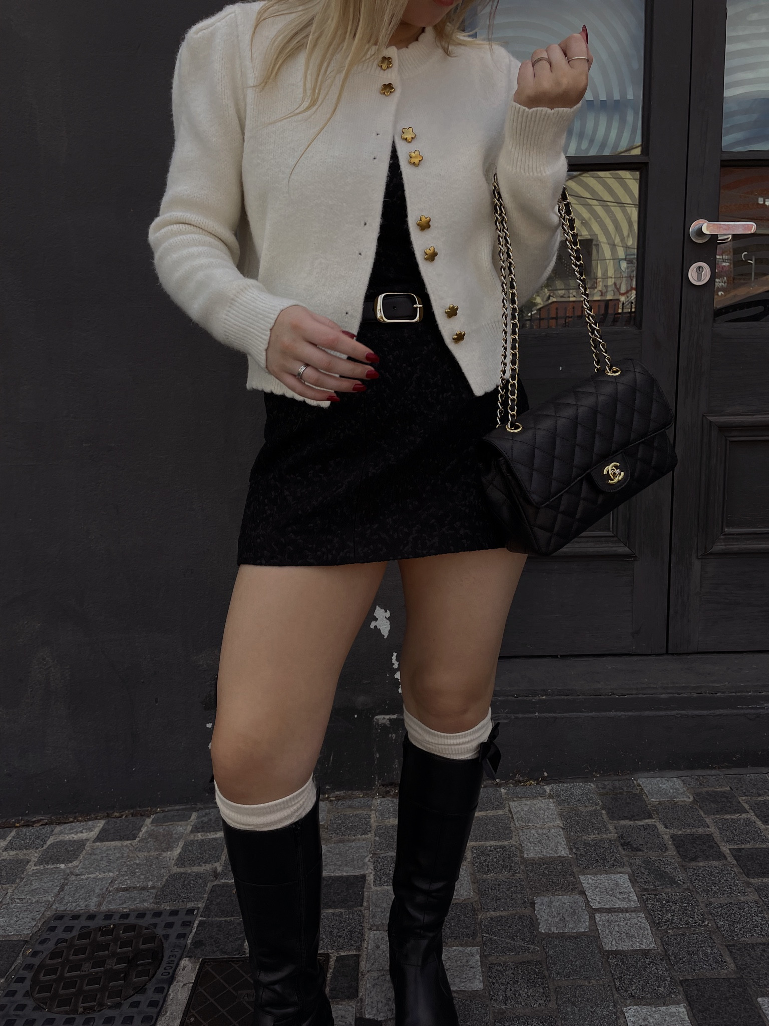  coffee run ootd 🫶🏽☕️🤍