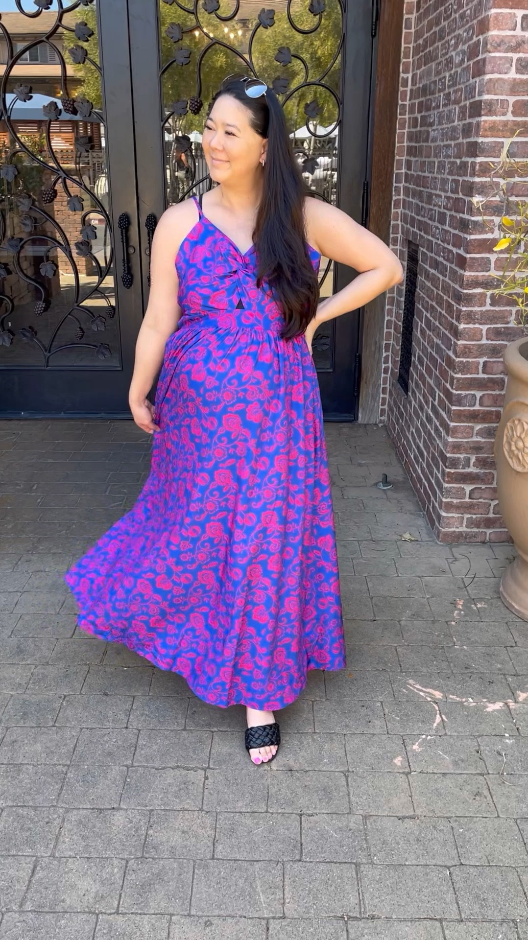 Hit the pool wearing all new, summery pieces from @walmartfashion! #walmartpartner This Cupshe dress worked perfectly with my bump—I love how flowy and comfortable it is. And I snagged a new Cupshe swimsuit—they always have the trendiest swimwear at affordable prices. Did you know they’re available on Walmart? Polished the look off with some Ray-Ban sunnies, gold jewelry, and cute slides. 

#walmartfashion 


#LTKbump #LTKfindsunder50 #LTKswim