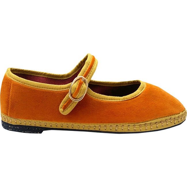 Flabelus | Women's Zoe Shoe | Organic Cotton (Orange, Size 38) | Maisonette | Maisonette